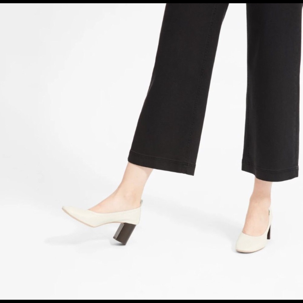 Everlane Day High Heel in Bone
